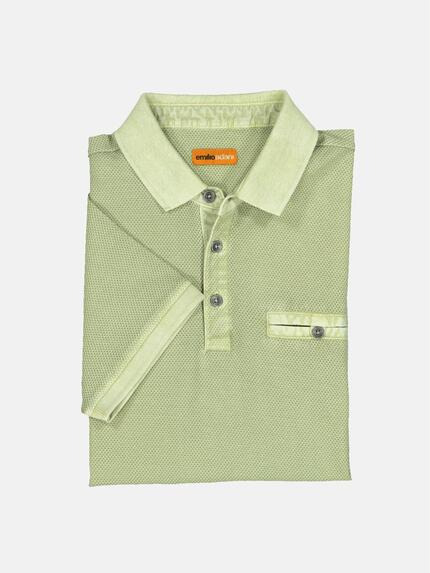 emilio adani Polo-Shirt uni Hellgruen