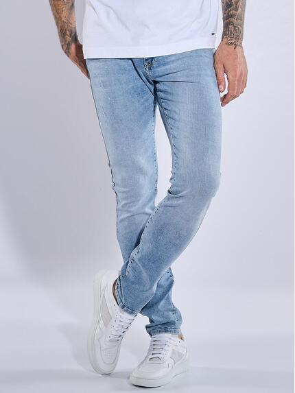 emilio adani Super-Stretch-Jeans slim fit Hellblau