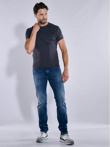 engbers Herren Basic-Shirt "My Favorite" organic Saphirblau 33833 engbers Herren Basic-Shirt "My Favorite" organic Saphirblau 33833