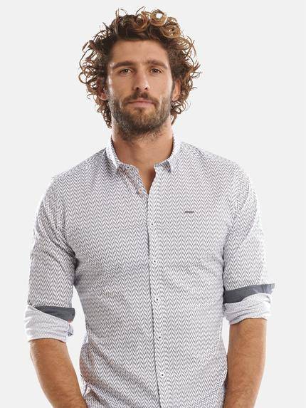 emilio adani Herren Hemd langarm Blau 30932