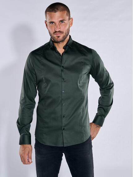 emilio adani Langarm-Hemd "My Favorite" Oliv