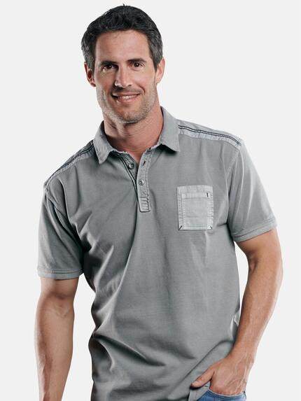 engbers Herren Poloshirt Ecru 29428