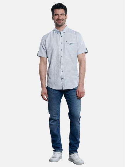 engbers Herren Lässiges Kurzarmhemd Hellblau 31593 engbers Herren Lässiges Kurzarmhemd Hellblau 31593