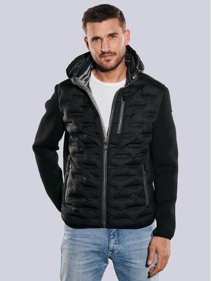 emilio adani Steppjacke regular Schwarz