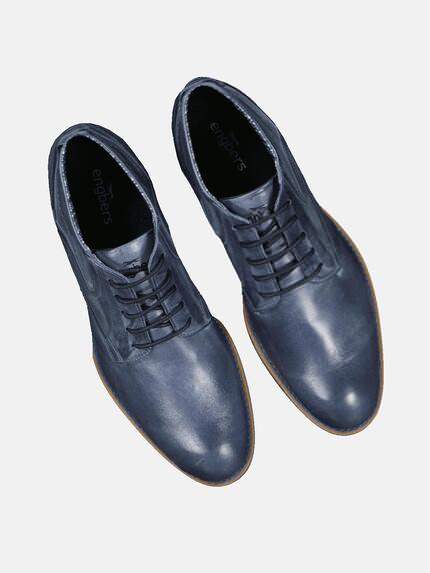 engbers Herren Business-Schuh sportiv Saphirblau 32609 engbers Herren Business-Schuh sportiv Saphirblau 32609
