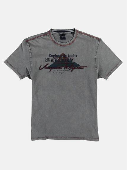 engbers Herren Rundhals T-Shirt Zementgrau 23866 engbers Herren Rundhals T-Shirt Zementgrau 23866