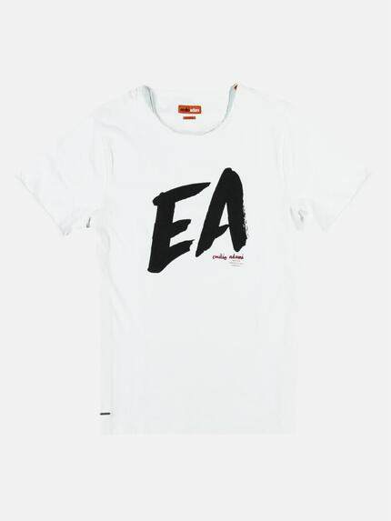 emilio adani Herren Rundhals T-Shirt Weiß 25703 emilio adani Herren Rundhals T-Shirt Weiß 25703