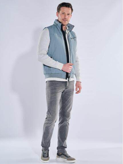 engbers Herren Wattierte Performance-Weste Mittelblau 40290 engbers Herren Wattierte Performance-Weste Mittelblau 40290