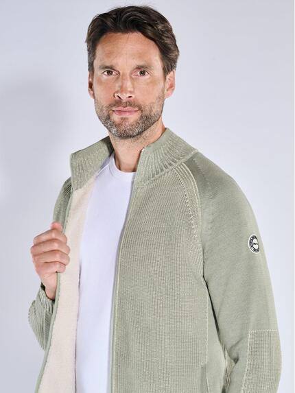 engbers Herren Strickjacke mit Innenfutter Hellgruen 39504 engbers Herren Strickjacke mit Innenfutter Hellgruen 39504