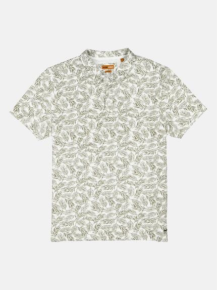 emilio adani Herren Polo-Shirt gemustert Weiß 34977 emilio adani Herren Polo-Shirt gemustert Weiß 34977