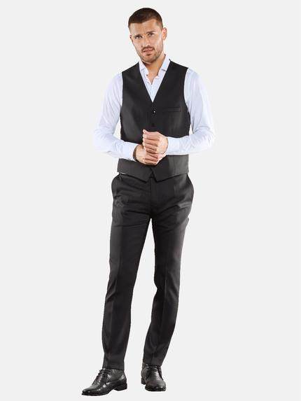 emilio adani Herren Anzugweste mit dezenter Struktur Schwarz 33683 emilio adani Herren Anzugweste mit dezenter Struktur Schwarz 33683