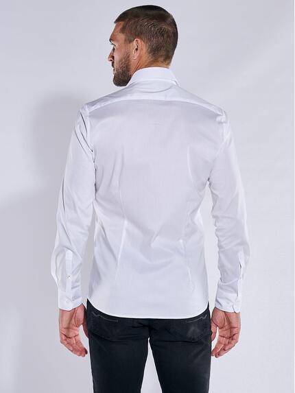 emilio adani Herren Performance Hemd "My Favorite" weiß Weiß 38000