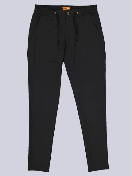 emilio adani Herren Hose mit Tunnelzug Schwarz 35243 emilio adani Herren Hose mit Tunnelzug Schwarz 35243