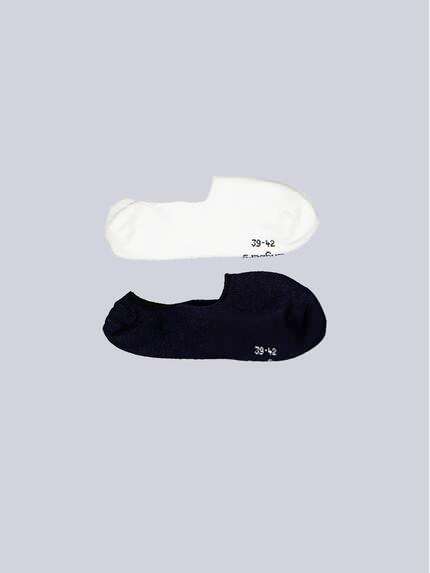 engbers Sneaker -Socke Saphirblau