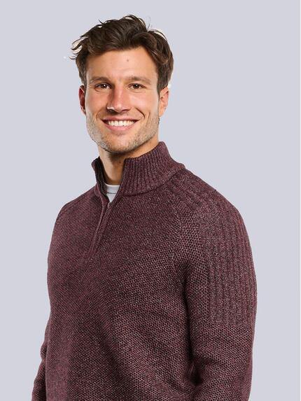 engbers Herren Pullover Polokragen Karminrot 33850 engbers Herren Pullover Polokragen Karminrot 33850