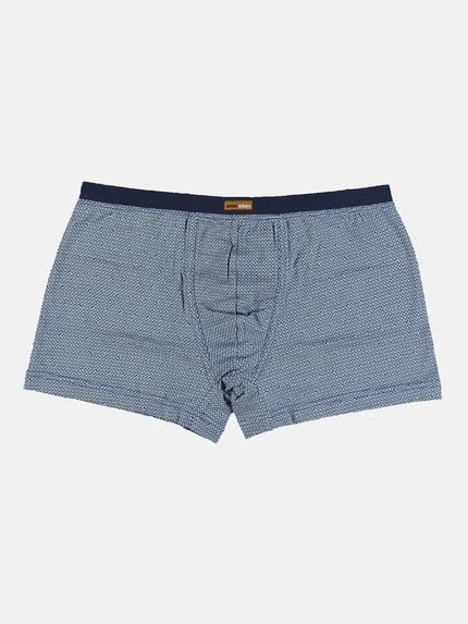 emilio adani Boxershorts mit Minimalprint Royalblau