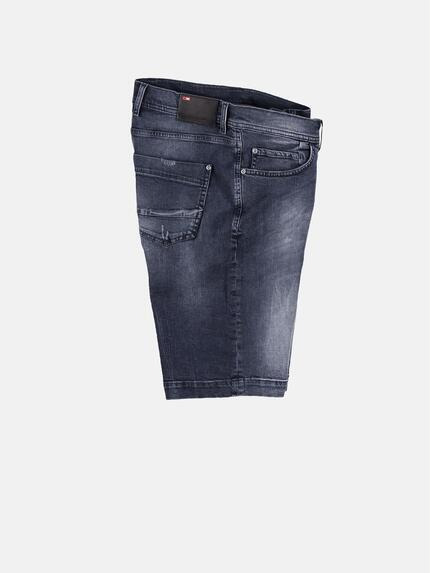 emilio adani Herren Hochelastische Bermuda mit authentischer Waschung Blau 29861 emilio adani Herren Hochelastische Bermuda mit authentischer Waschung Blau 29861
