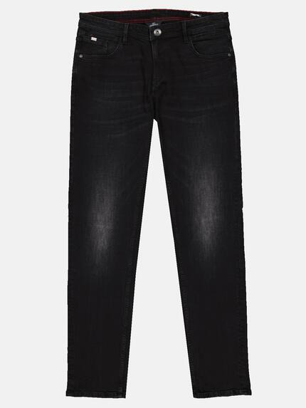 engbers Herren Jeans 5-Pocket Superstretch Schwarz 34099
