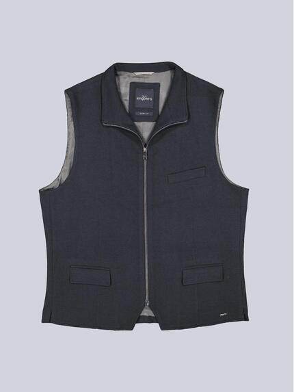 engbers Herren Weste Saphirblau 39837 engbers Herren Weste Saphirblau 39837