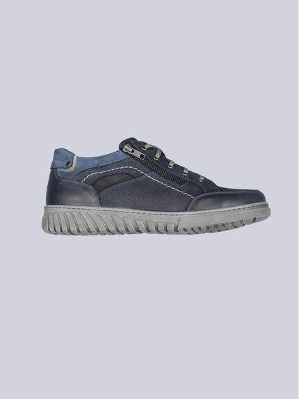engbers Sneaker mit Reißverschluss Marineblau