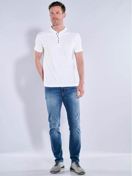 engbers Herren Henley-Shirt uni Reinweiss 38964 engbers Herren Henley-Shirt uni Reinweiss 38964