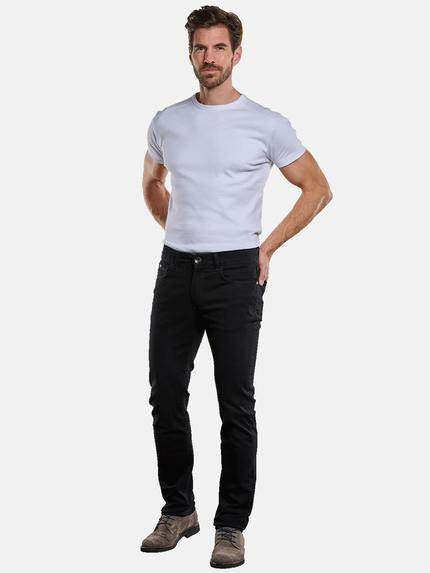engbers Herren Jeans 5-Pocket Superstretch Schwarz 33775 engbers Herren Jeans 5-Pocket Superstretch Schwarz 33775