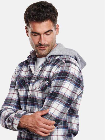 engbers Herren Karohemd Bordeaux 32275