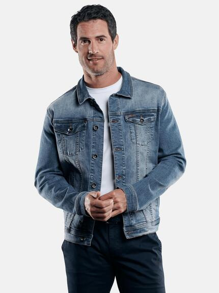 engbers Jeansjacke Indigoblau