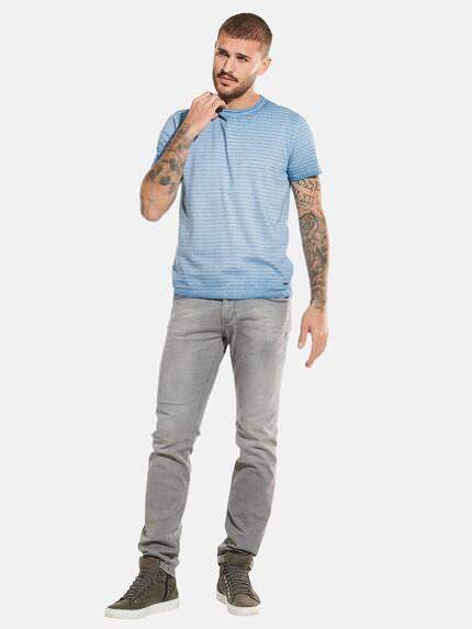 emilio adani Herren T-Shirt rundhals Türkis 31726 emilio adani Herren T-Shirt rundhals Türkis 31726