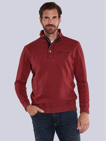 engbers Sweatshirt Stehbund Magenta