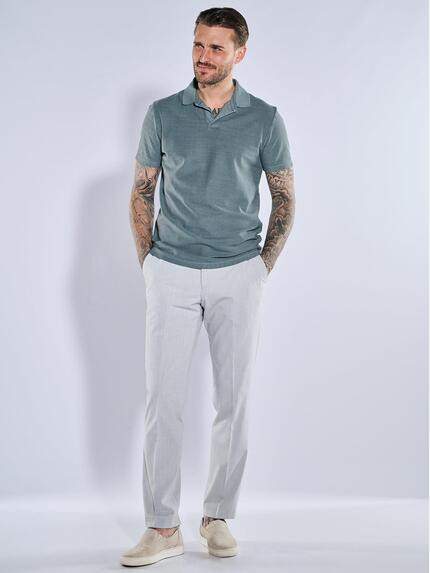 emilio adani Herren Anzug-Hose slim fit Grau 38864