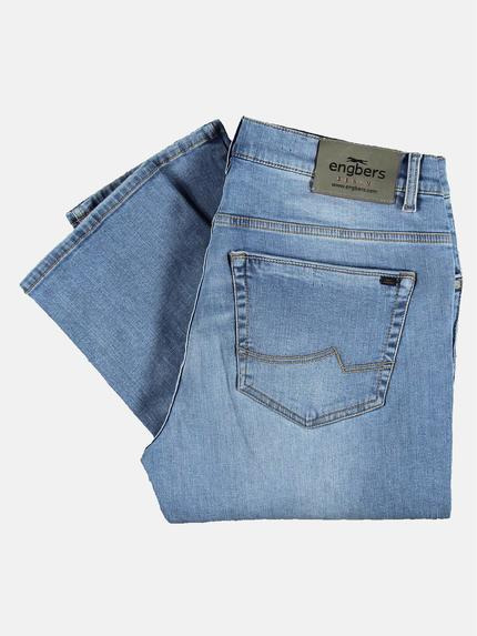 engbers Herren Jeans 5-Pocket Superstretch Blau 32197 engbers Herren Jeans 5-Pocket Superstretch Blau 32197