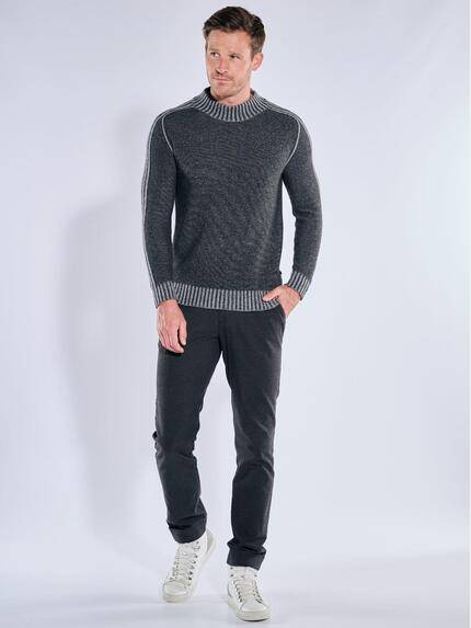 ENGBERS GERMANY Herren Pullover mit Kaschmiranteil Dunkelgrau 39562 ENGBERS GERMANY Herren Pullover mit Kaschmiranteil Dunkelgrau 39562