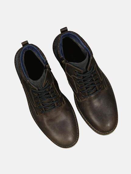 engbers Herren Boots mit wasserdichter Membran Dunkelbraun 31947 engbers Herren Boots mit wasserdichter Membran Dunkelbraun 31947