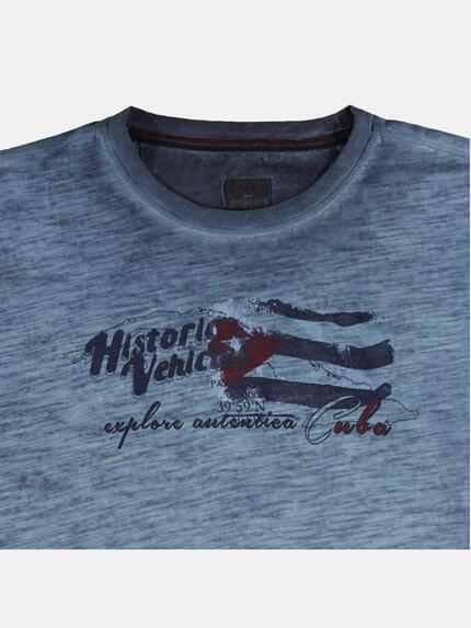 engbers Herren Rundhals T-Shirt Brilliantblau 23805 engbers Herren Rundhals T-Shirt Brilliantblau 23805