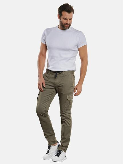 engbers Herren Cargo-Hose Khaki 32648