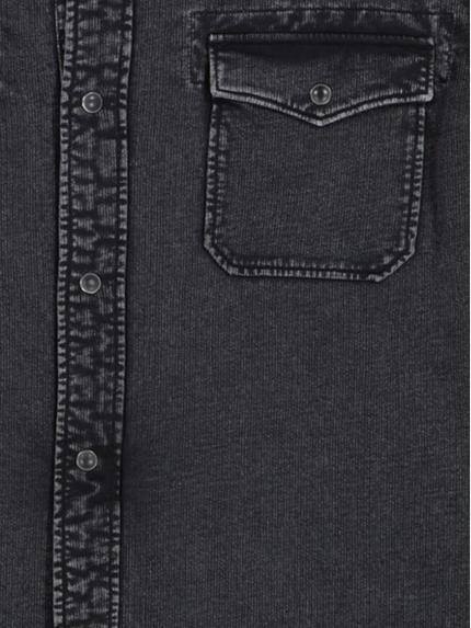 emilio adani Herren Polo-Shirt langarm Grau 32099