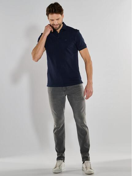 ENGBERS GERMANY Herren Polo-Shirt regular Blau 36834 ENGBERS GERMANY Herren Polo-Shirt regular Blau 36834