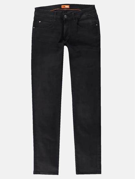 emilio adani Black High Stretch Denim Schwarz