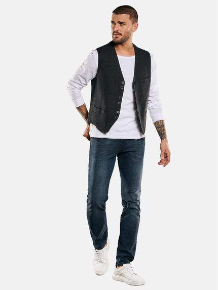 emilio adani Herren Sakko Grau 32595
