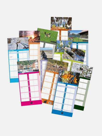engbers Stiftungskalender 2024 Mehrfarbig