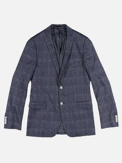 emilio adani Herren Anzugsakko slim fit Indigoblau 31179