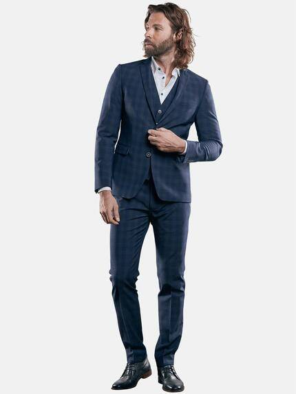 emilio adani Herren extra leichtes Anzugsakko Blau 29028 emilio adani Herren extra leichtes Anzugsakko Blau 29028