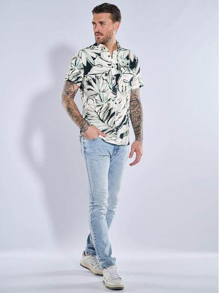 emilio adani Herren Hemd kurzarm Hellgruen 38990 emilio adani Herren Hemd kurzarm Hellgruen 38990