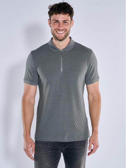 emilio adani Polo-Shirt uni Petrolblau