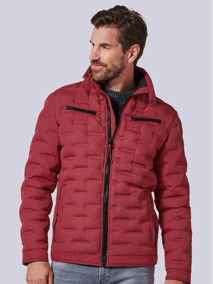 engbers Herren Steppjacke regular Rot 35245