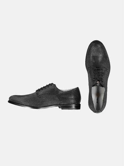 emilio adani Herren Halbschuh aus Leder Schwarz 34481 emilio adani Herren Halbschuh aus Leder Schwarz 34481
