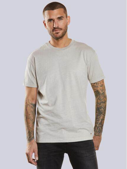 emilio adani T-Shirt uni Braunbeige