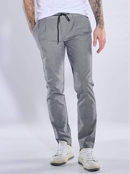 emilio adani Chino slim fit Grau