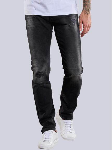 emilio adani Jeans Slim Fit Super-Stretch Anthrazit